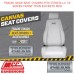 TRADIE GEAR SEAT COVERS FITS TOYOTA LC 70 SERIES FRONT TWIN BUCKETS PAIR